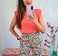 Camiseta Hombreras Coral